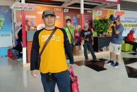 Pemerhati Cabor sepak takraw Asep Purwantoro. PJ/Joel