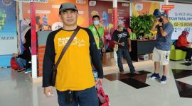 Pemerhati Cabor sepak takraw Asep Purwantoro. PJ/Joel