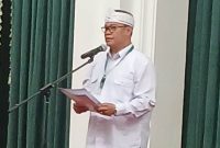 drg. H. Dicky Harun terpilih kembali memimpin LDII Jabar secara aklamasi di Muswil IX. Dok