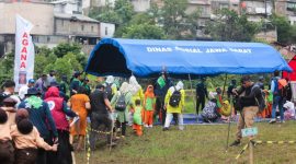 BMKG Jabar memprediksi hujan deras disertai angin kencang di Kota Bandung beberapa hari kedepan. PJ/Dok