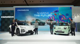 CHANGAN, brand otomotif global asal Tiongkok di bawah naungan Indomobil Group, partisipasi perdananya di Gaikindo Jakarta Auto Week (GJAW) 2025. Dok