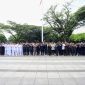 Pimpinan DPRD Kota Bandung menghadiri pelantikan dan pengambilan sumpah janji jabatan pegawai negeri sipil, di Plaza Balai Kota Bandung, Rabu, 24 Desember 2025. Satria/Humpro DPRD Kota Bandung.