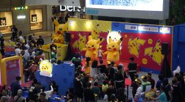Kemeriahan Meet & Greet bersama Pikachu akhir pekan. Kini Pokemon Play Lab hadir di 23 Paskal Shopping Centre. PJ/Dok