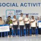 Melalui BRI Peduli, menyerahkan 3000 bibit tanaman dan Bagikan 5.000 Paket Sembako di Kiara Artha Park, Bandung, Jumat 5 Desember 2025. PJ/Dok