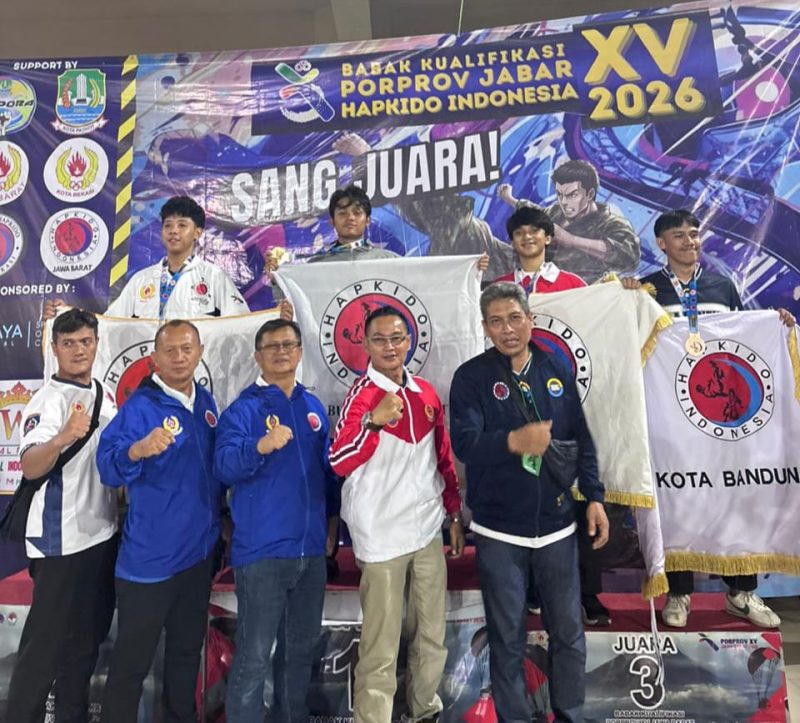 Ketum Hapkido Jabar Slamet Jauhari merasa senang dan bangga, even BK Porprov 2025 berlangsung sukses