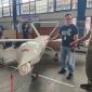 Len Industri mempersembahkan pesawat tanpa awak (UAV) DID 3.11 BLOS. PJ/Mal