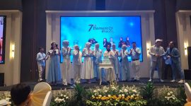 Suasana Gala Dinner Ms Glow Bandung di Novotel Cihampelas Bandung, Jumat malam, (18/12/2025). PJ/Mal
