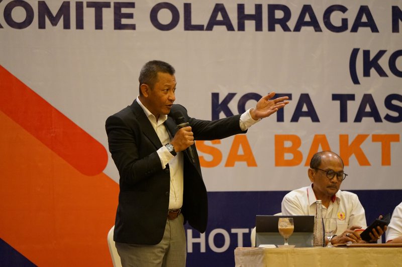 Wakil Ketua I KONI Jabar Ir. Andrian Tejakusuma. PJ/Joel