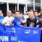 Fun Walk menyemarakkan HUT BRI ke 130 yang berlangsung di kawasan Menara BRI Asia Afrika Bandung. PJ/Dok