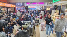 Suasana stasiun di wilayah Daop 2 Bandung menjelang Tahun Baru 2026. PJ/Dok