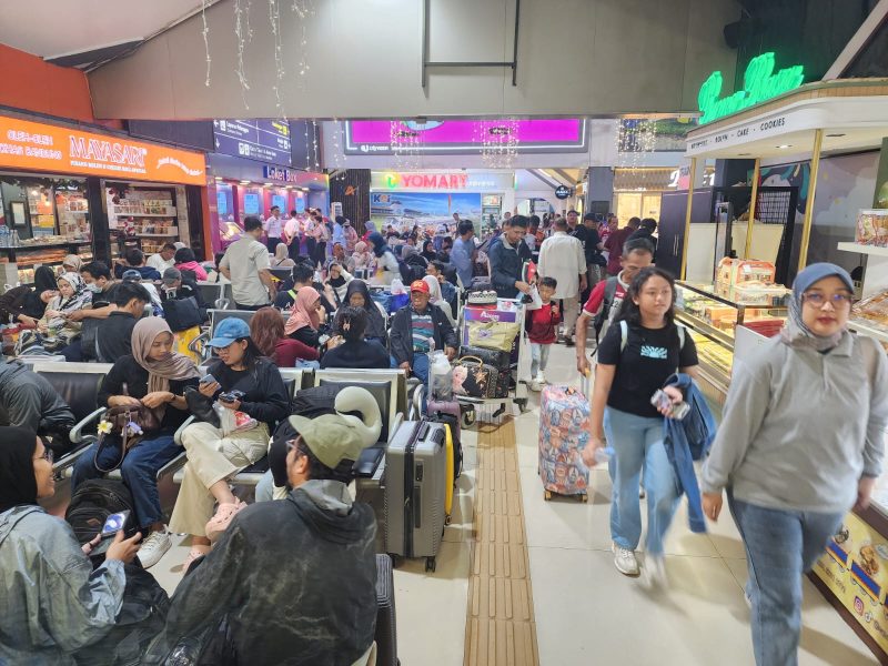 Suasana stasiun di wilayah Daop 2 Bandung menjelang Tahun Baru 2026. PJ/Dok