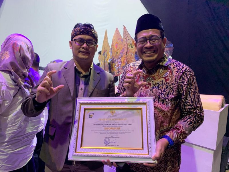 Baznas Jabar sabet Predikat INFORMATIF dari KIP Jabar. 