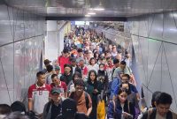 Keberangkatan Pelanggan Jarak Jauh KA di Daop 2 Bandung. PJ/Dok