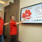 General Manager Region Network Operations and Productivity Jawa Barat Telkomsel, Danny Agus Triawan dan Anandoz Bangsawan saat memberikan keterangan terkait NARU 2025. PJ/Dok
