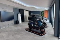 Suasana EV Showroom & service Polytron yang baru diresmikan berlokasi di Jalan Soekarno Hatta, sebelah BCA Leuwi Panjang Bandung PJ/Dok 