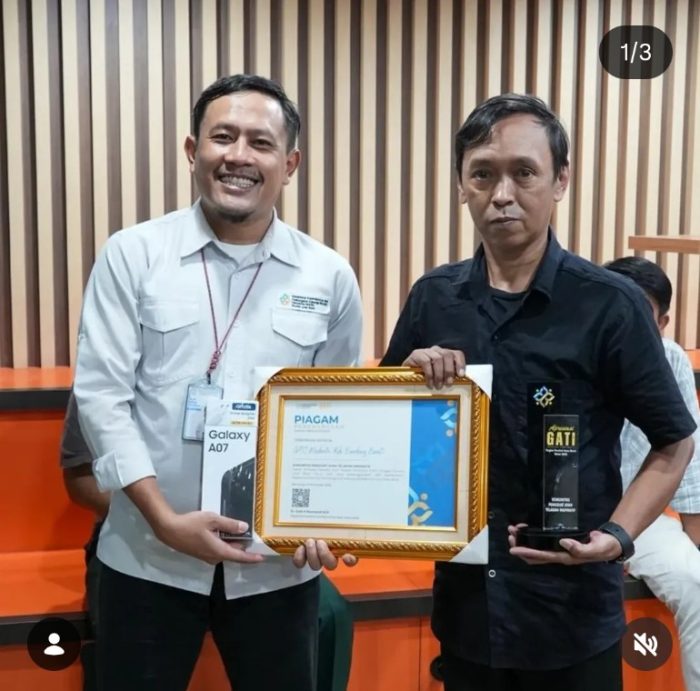 Mas BERTO sabet juara 2 GATI se Jawa - Barat. PJ/Dok