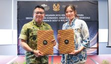 Marsekal Muda TNI Dr. Jorry S. Koloay, S.I.P., M.Han., bersama Direktur Utama PT. Kurnia Parahyangan Sejahtera, Tasha Shania Mahdani, S.M., B.A (Hons)., M.Sc melakukan Perjanjian Kerja Sama Jumat, 30 Januari 2026, di Jakarta. PJ/Dok