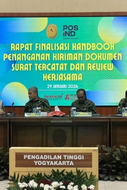 MA dan PT Pos Gelar Pertemuan, Pastikan Pengantar Pos Dibekali Buku Saku