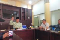 Ketua Nadzir Masjid Raya Bandung Roedy Wiranatakusumah memberikan keterangan terkait Pemprov Jabar yang menarik dukungan finansial mulai Januari 2026. PJ/Dok