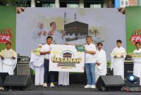 PT Adira Finance meluncurkan Hasanah, produk pembiyaan haji plus tanpa jaminan di Jakarta. PJ/Dok