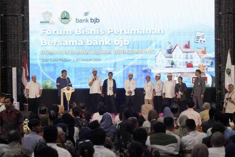 bank bjb menggelar Forum Bisnis Perumahan di Bandung. PJ/Dok