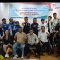 Yadi Sofyan berpose bersama atlet NPCI Kota Bandung, usai meraih medali di ajang Asean Para Games XIII di Bangkok, Thailand. PJ/Joel