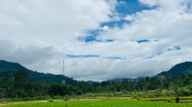 Jl Lintas sirnagalih Kec.Ulu Belu Kab.Tanggamus Lampusng 1 Januari 2026 (Foto: Isma Nur Hakim)