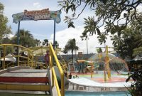 Wahana air Waterboom Panghegar.