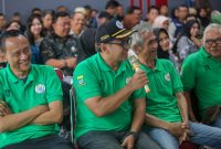 Farhan saat Siskamling Siaga Bencana. PJ/Dok
