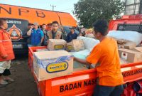 Dinsos Kota Bandung mengirimkan sejumlah bantuan ke Lembang KBB. PJ/Dok