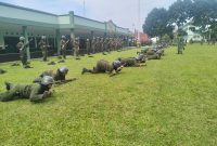 Ratusan mahasiswa Jabar mengikuti pendidikan dasar bela negara yang tergabung di Korps Mahawarman. PJ/Dok