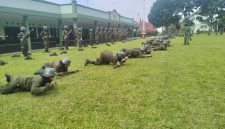 Ratusan mahasiswa Jabar mengikuti pendidikan dasar bela negara yang tergabung di Korps Mahawarman. PJ/Dok