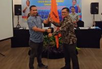 Ir.R Darwin Suratman, MAP. AIFO (baju batik) terpilih aklamasi sebagai Ketua Umum Pengprov PSAWI Jabar periode 2026-2030. PJ/Joel