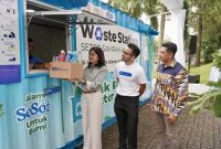 peresmian Rekosistem X SoSoft Waste Station di kompleks Sekolah Al-Irsyad Satya Kota Baru Parahyangan (KBP), Padalarang. PJ/Dok