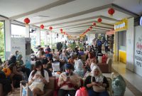 Tampak para penumpang KA memanfaatkan libur imlek 2026 memanfaatkan jasa kereta api. PJ/Dok