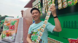 Budi Santoso selaku Marketing Manager Powdered Drink Category WINGS Group. PJ/Mal