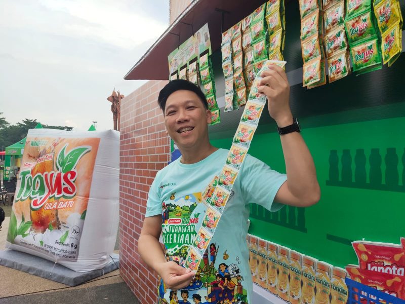 Budi Santoso selaku Marketing Manager Powdered Drink Category WINGS Group. PJ/Mal