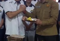 Agung saat munggahan bersama awak media. PJ/Joel