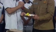 Agung saat munggahan bersama awak media. PJ/Joel