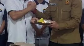 Agung saat munggahan bersama awak media. PJ/Joel