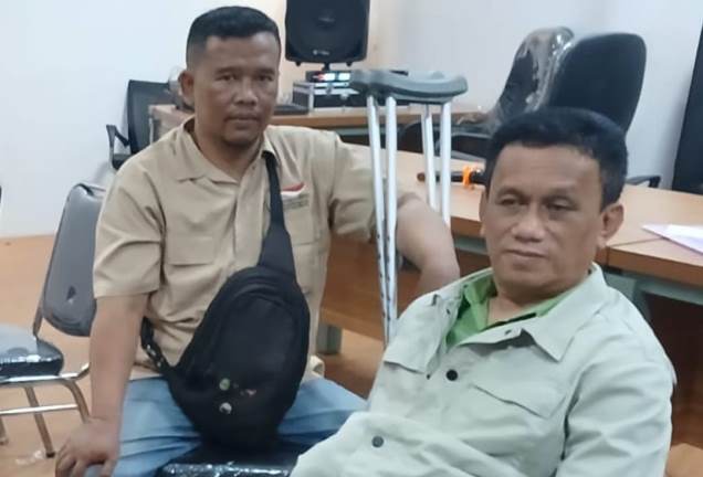Ketua NPCI Kota Bandung Yadi Sofyan bersama Binpres Kang Cepi Gunawan. PJ/Joel