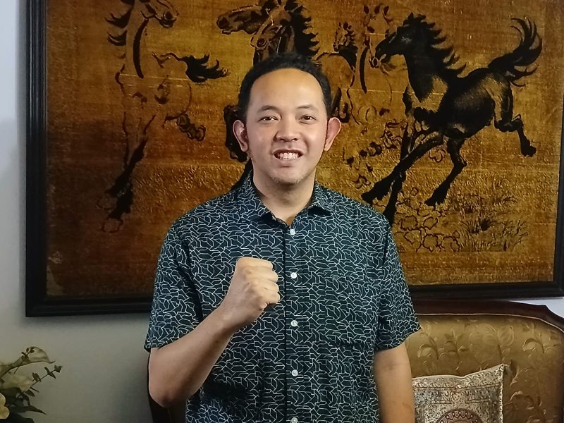 Calon Ketum KORMI Kota Bandung Agung Firmansyah merasa jalannya Muskotlob sangat tidak demokratis karena didenominasi satu pihak. PJ/Joel