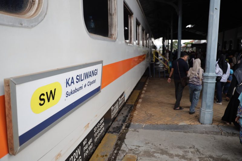 KA Siliwangi menjadi primadona pelanggan selama masa mudik lebaran. PJ/Dok