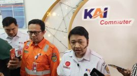 VP Corporate Secretary KAI Commuter, Karina Amanda menjelaskan kondisi terkini terkait Angleb 2026. PJ/Mal