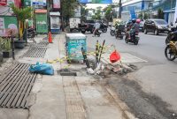 PT Bandung Infra Investama (BII), melakuian percepatan perapian bekas galian kabel sebagai tindak lanjut arahan Wali Kota Bandung. PJ/Dok
