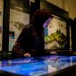Salah satu wisatawan saat mengunjungi Museum Geologi. PJ/Dok