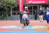 Farhan mendorong SMAN 22 Kota Bandung Jadi Contoh Tertib Berkendara. PJ/Dok