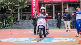 Farhan mendorong SMAN 22 Kota Bandung Jadi Contoh Tertib Berkendara. PJ/Dok
