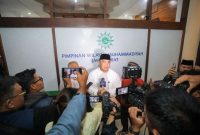 Wali Kota Bandung M Farhan memastikan pelaksanaan takbiran Muhammadiyah dan Nyepi berjalan khidmat. PJ/Dok 