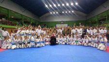 Tampak para peserta Kejurnas Gojuryu Karate-Do Association Indonesia. PJ/Joel